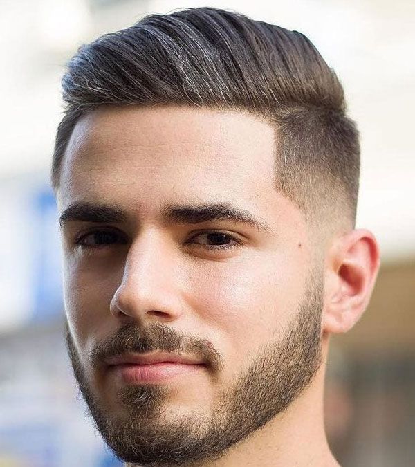 Sophisticated contemporary mens hairstyle professional grooming services for Forest Hills executives Queens NYC barbershop