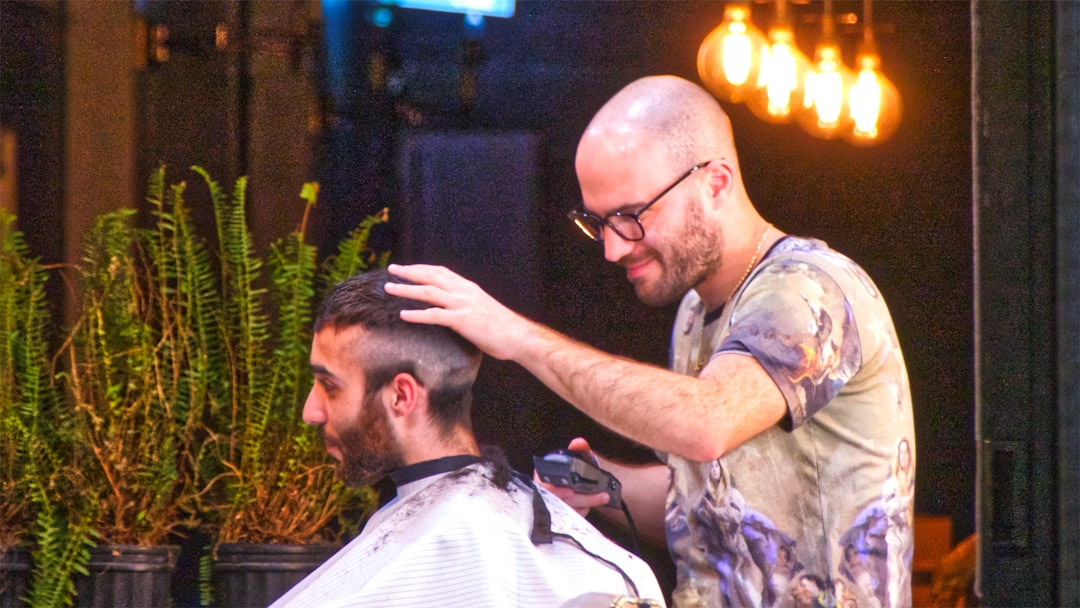 Professional low fade haircut for men with thinning hair