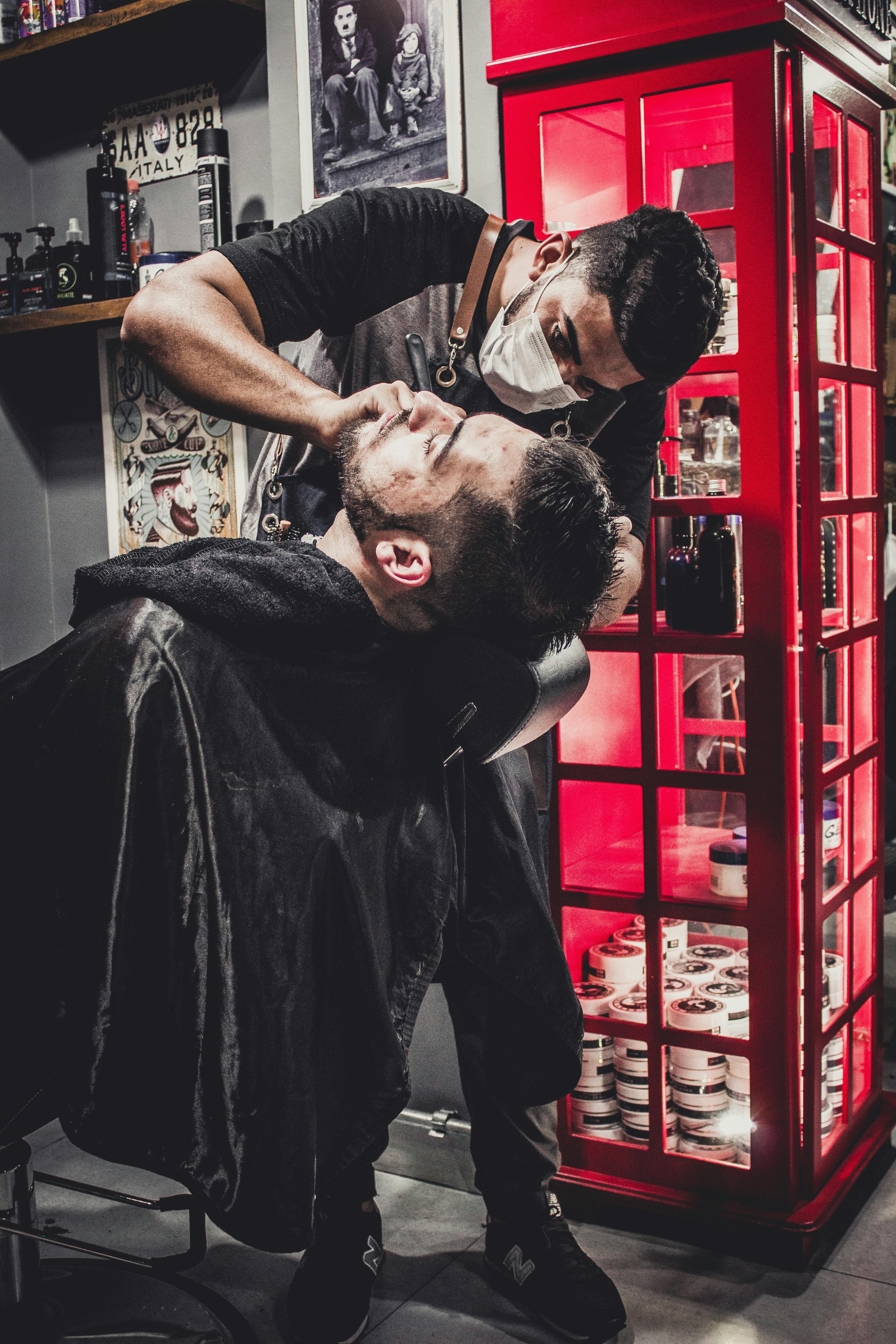 Professional haircut and beard combo service at DIDA Hair Studio